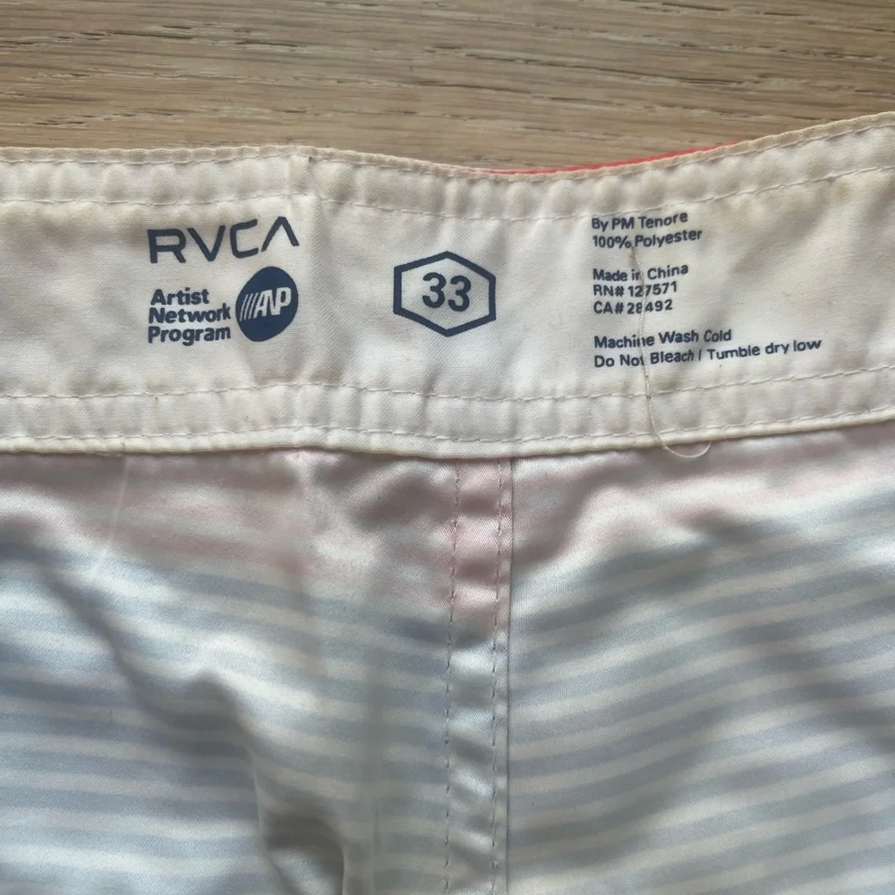 RVCA stripes swim